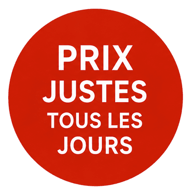 Prix justes tous les jours