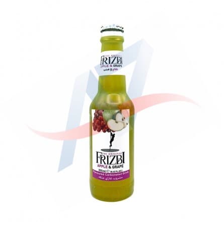 Eau Gazeuse Aromatisée à la Pomme et aux Raisins 250ml