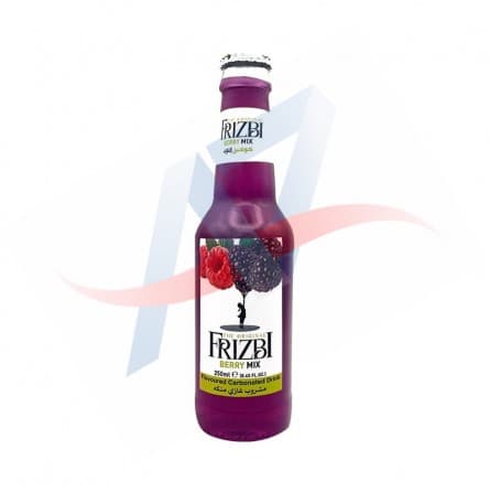 Eau Gazeuse Aromatisée aux Fruits Rouges 250ml