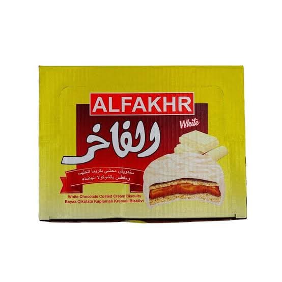 Biscuits Chocolat Blanc Wafer 16*21g